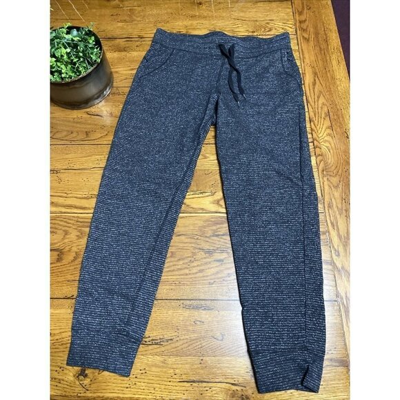 CHAMPION Elastic Waist Drawstring Jogger Athleisure Pants Black Gray Size Medium - Picture 1 of 8